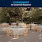 Flash Furniture Natural Wood Folding Chair XF-2903-NAT-WOOD-GG - alternate 4